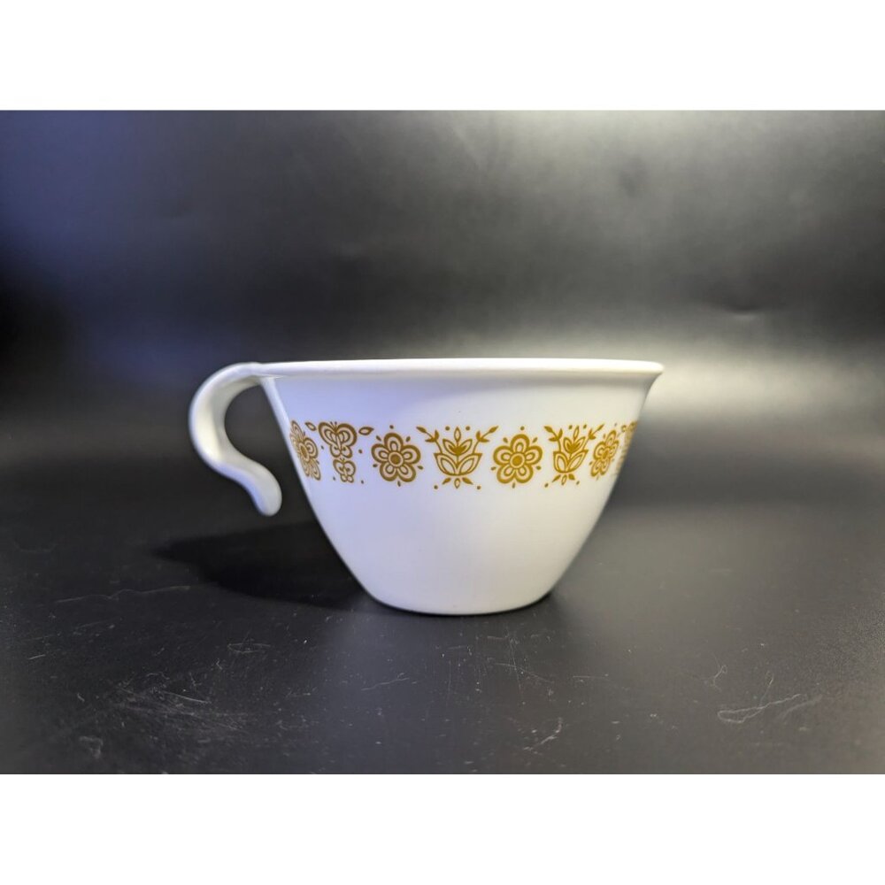 Corelle Corning Butterfly Gold Cup Vintage Floral Tea Coffee Mug